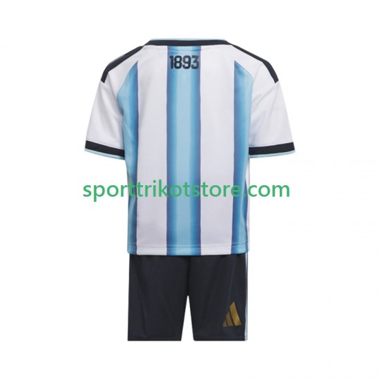 Argentinien Kinderset Heim trikot WM 2026 Kurzarm