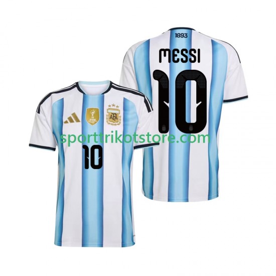 Argentinien Herren Heim trikot WM 2026 Kurzarm Lionel Messi 10