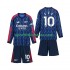 Arsenal Kinderset Auswärts trikot 2025-2026 Langarm Eze 10