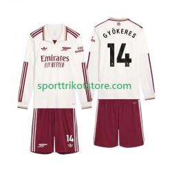 Arsenal Kinderset Ausweich trikot 2025-2026 Langarm Gyokeres 14