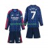 Arsenal Kinderset Auswärts trikot 2025-2026 Langarm Saka 7
