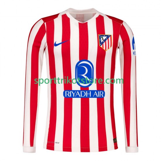 Atlético Madrid Herren Heim trikot 2025-2026 Langarm