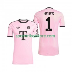 FC Bayern München Herren Ausweich trikot 2025-2026 Kurzarm Torwart Manuel Neuer 1 UCL