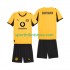 Borussia Dortmund Kinderset Heim trikot 2025-2026 Kurzarm Cup