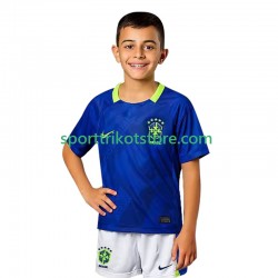 Brasilien Kinderset Auswärts trikot 2025-2026 Kurzarm