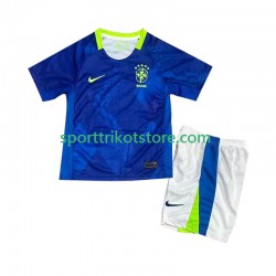 Brasilien Kinderset Auswärts trikot 2025-2026 Kurzarm