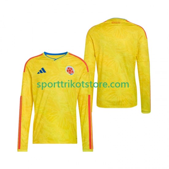 Kolumbien Herren Heim trikot WM 2026 Langarm