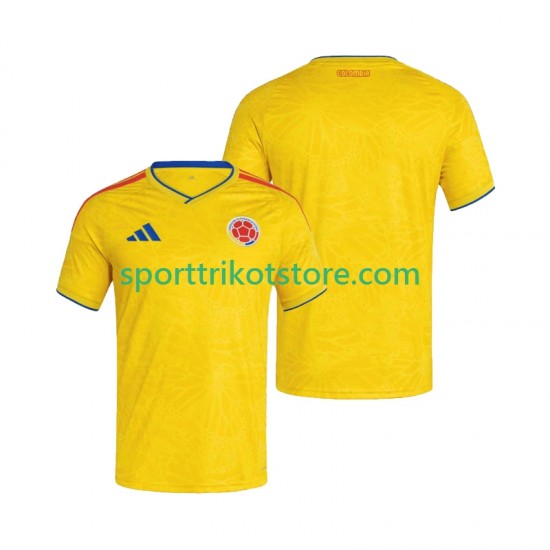 Kolumbien Herren Heim trikot WM 2026 Kurzarm