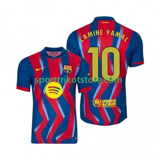 FC Barcelona Herren Viertes trikot 2025-2026 Kurzarm Lamine Yamal 10