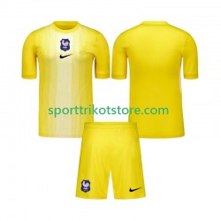 Frankreich Kinderset Heim trikot 2025 Kurzarm Torwart