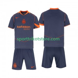 Inter Mailand Kinderset Ausweich trikot 2025-2026 Kurzarm