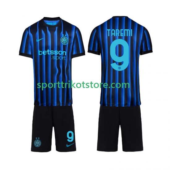 Inter Mailand Kinderset Heim trikot 2025-2026 Kurzarm Marcus Thuram 9