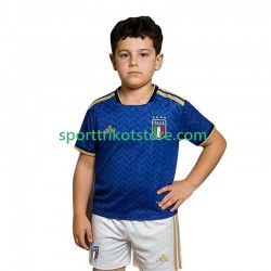 Italien Kinderset Heim trikot WM 2026 Kurzarm
