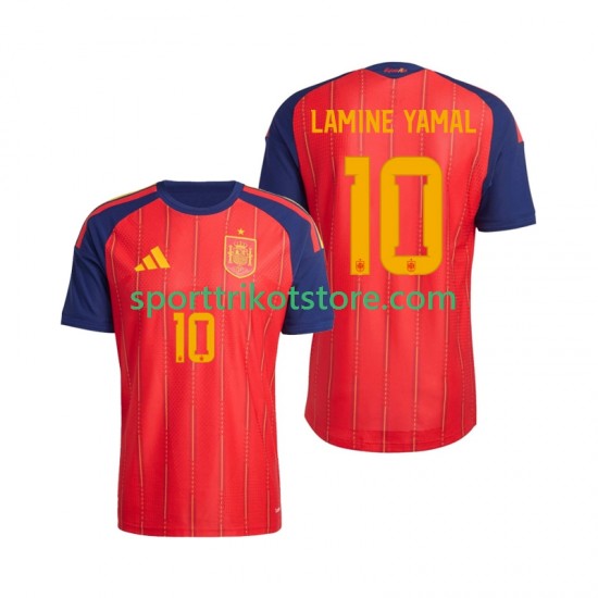 Spanien Herren Heim trikot WM 2026 Kurzarm Lamine Yamal 10