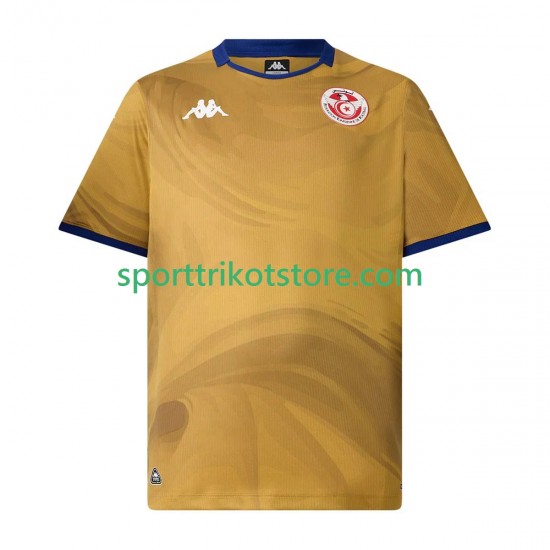 Tunesien Herren Ausweich trikot 2025 Kurzarm