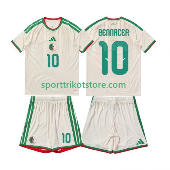 Algerien Kinderset Heim trikot 2026 Kurzarm Ismael Bennacer 10