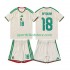 Algerien Kinderset Heim trikot 2026 Kurzarm Mohamed Amoura 18