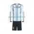 Argentinien Kinderset Heim trikot WM 2026 Langarm