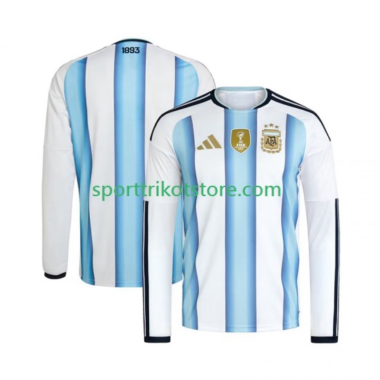Argentinien Herren Heim trikot WM 2026 Langarm