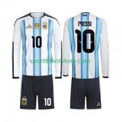 Argentinien Kinderset Heim trikot WM 2026 Langarm Lionel Messi 10