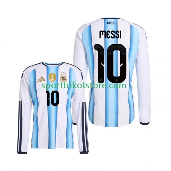 Argentinien Herren Heim trikot WM 2026 Langarm Lionel Messi 10