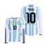 Argentinien Herren Heim trikot WM 2026 Langarm Lionel Messi 10