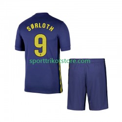 Atlético Madrid Kinderset Auswärts trikot 2025-2026 Kurzarm Alexander Sorloth 9