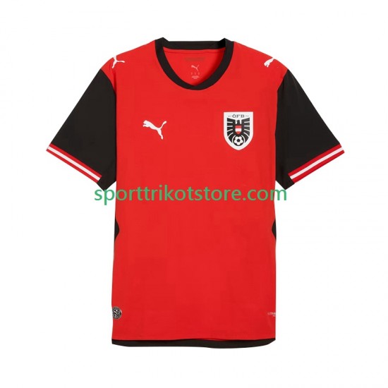 Österreich Herren Heim trikot WM 2026 Kurzarm