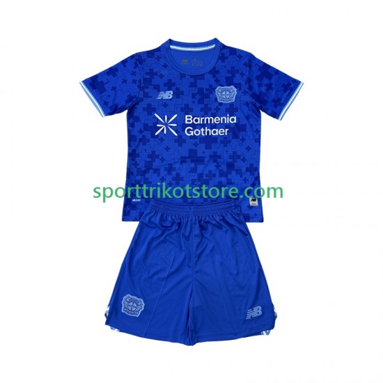 Bayer 04 Leverkusen Kinderset Ausweich trikot 2025-2026 Kurzarm