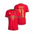 Belgien Herren Heim trikot WM 2026 Kurzarm Jeremy Doku 11