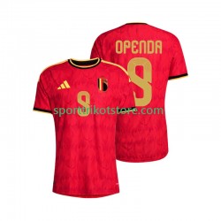 Belgien Herren Heim trikot WM 2026 Kurzarm Openda 9