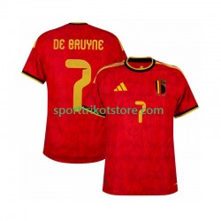 Belgien Herren Heim trikot WM 2026 Kurzarm de bruyne 7