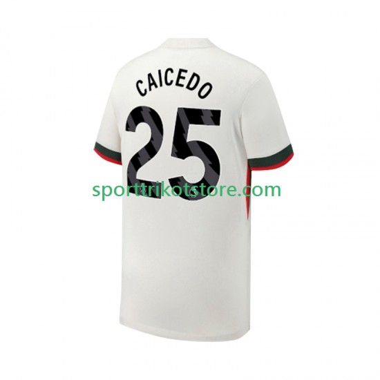 Chelsea Herren Auswärts trikot 2025-2026 Kurzarm Moises Caicedo 25