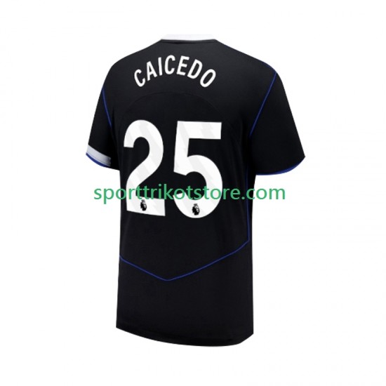 Chelsea Herren Ausweich trikot 2025-2026 Kurzarm Moises Caicedo 25