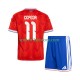 Chile Kinderset Heim trikot 2026 Kurzarm Lucas Cepeda 11