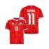 Chile Herren Heim trikot 2026 Kurzarm Lucas Cepeda 11