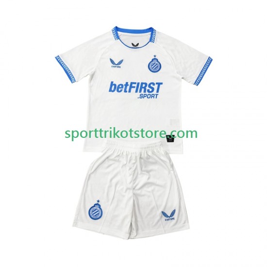 Club Brugge Kinderset Auswärts trikot 2025-2026 Kurzarm