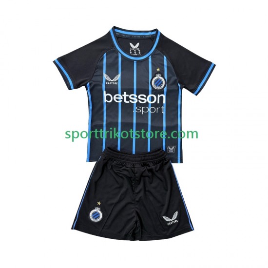 Club Brugge Kinderset Heim trikot 2025-2026 Kurzarm