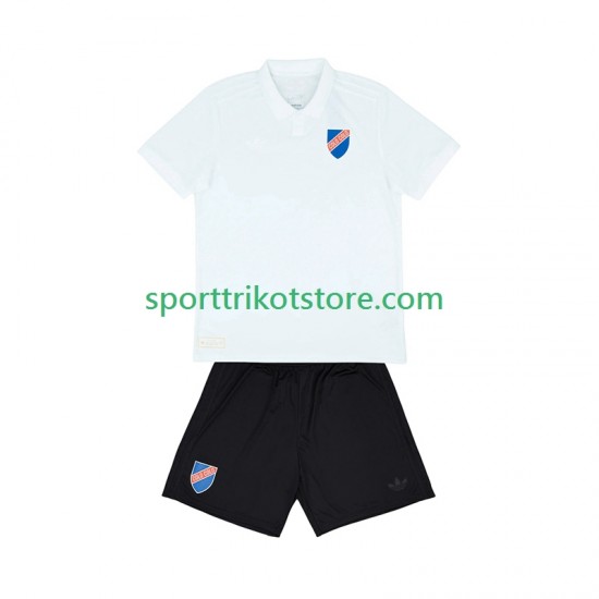 Colo-Colo Kinderset Heim trikot 2025-2026 Kurzarm Centenary