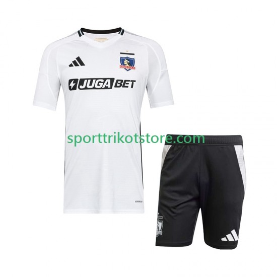 Colo-Colo Kinderset Heim trikot 2025-2026 Kurzarm