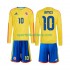 Kolumbien Kinderset Heim trikot WM 2026 Langarm James Rodriguez 10
