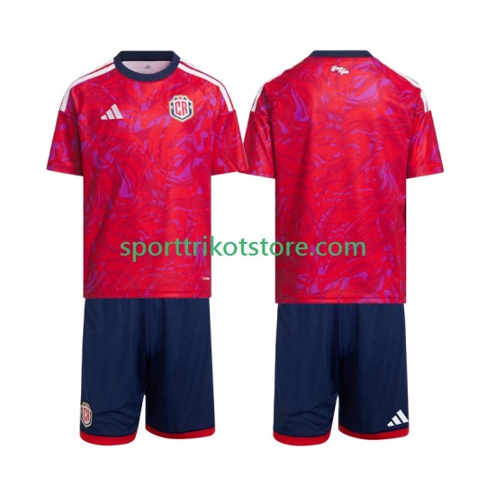 Costa Rica Kinderset Heim trikot 2026 Kurzarm