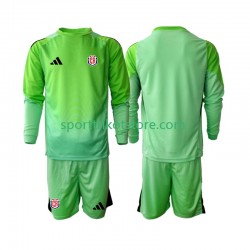 Costa Rica Kinderset Heim trikot 2025 Langarm Torwart
