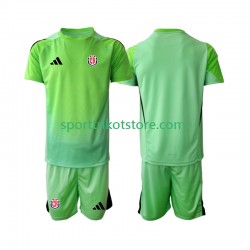 Costa Rica Kinderset Heim trikot 2025 Kurzarm Torwart