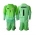 Costa Rica Kinderset Heim trikot 2025 Langarm Torwart Keylor Navas 1