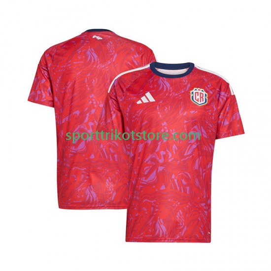 Costa Rica Herren Heim trikot 2026 Kurzarm