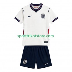 England Kinderset Heim trikot WM 2026 Kurzarm
