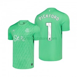 Everton Herren Heim trikot 2025-2026 Kurzarm Torwart FC Pickford 1