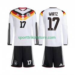 Deutschland Kinderset Heim trikot WM 2026 Langarm Florian Wirtz 17