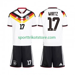 Deutschland Kinderset Heim trikot WM 2026 Kurzarm Florian Wirtz 17
